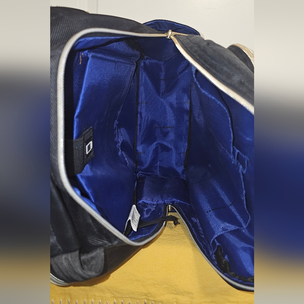 Kenneth Cole REACTION Women's Chelsea Cheveron 15" Laptop/Tablet Backpack - Picture 7 of 10